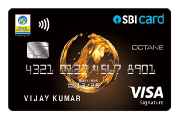 BPCL SBI Credit Card OCTANE