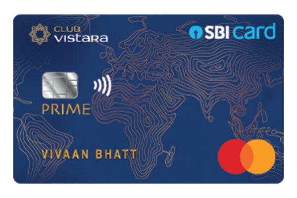 Club Vistara SBI Card PRIME