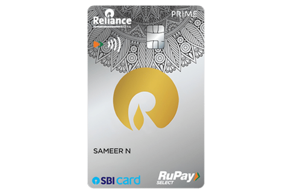 Reliance SBI Card PRIME