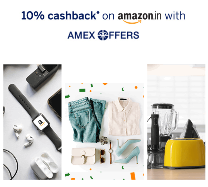 Amazon Amex 10% Cashback Offer