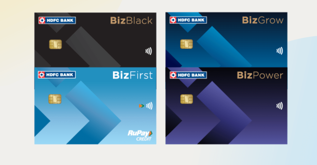 HDFC Bank Biz Credit Cards