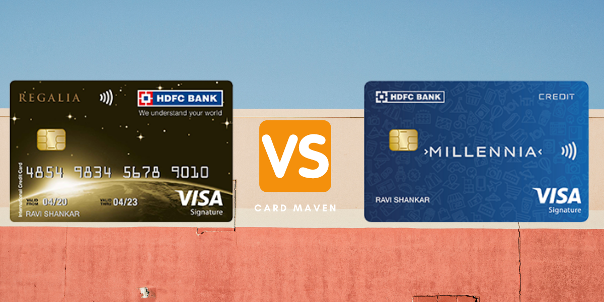 HDFC Bank Regalia vs Millenia Credit Card