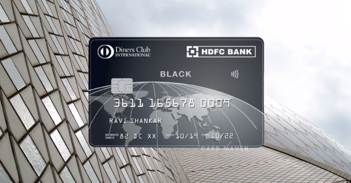 HDFC Bank Diners Club Black Credit Card