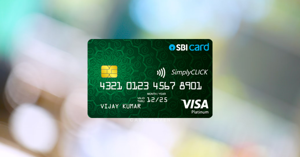 SBI SimplyCLICK Credit Card Review - Card Maven