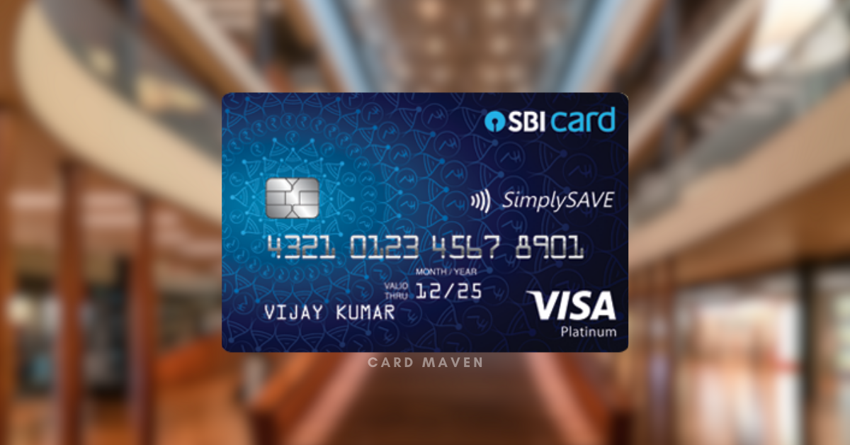 SBI SimplySAVE Credit Card Review