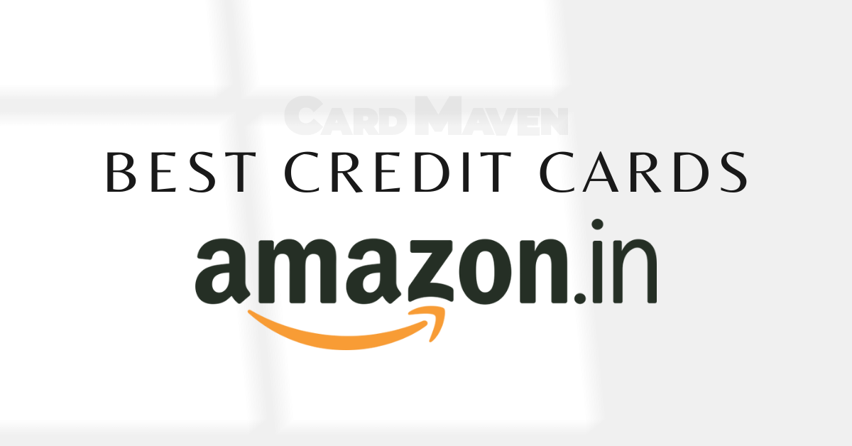 Best Credit Cards Amazon India Shopping