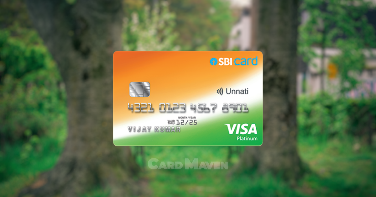 SBI Unnati Credit Card Review