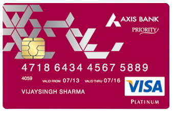 Image of Axis Bank Priority Debit Card