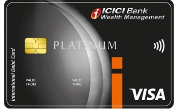 Image of ICICI Bank Wealth Platinum Debit Card