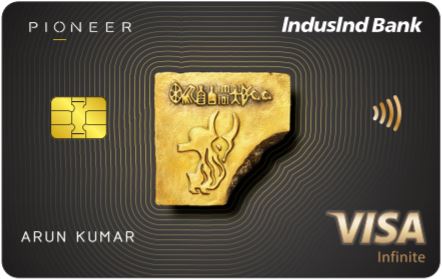 IndusInd Bank Pioneer Infinite Debit Card
