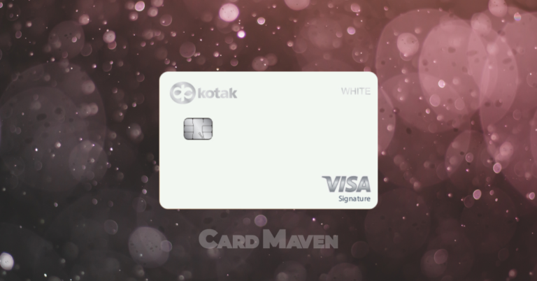 Kotak Bank White Credit Card Review