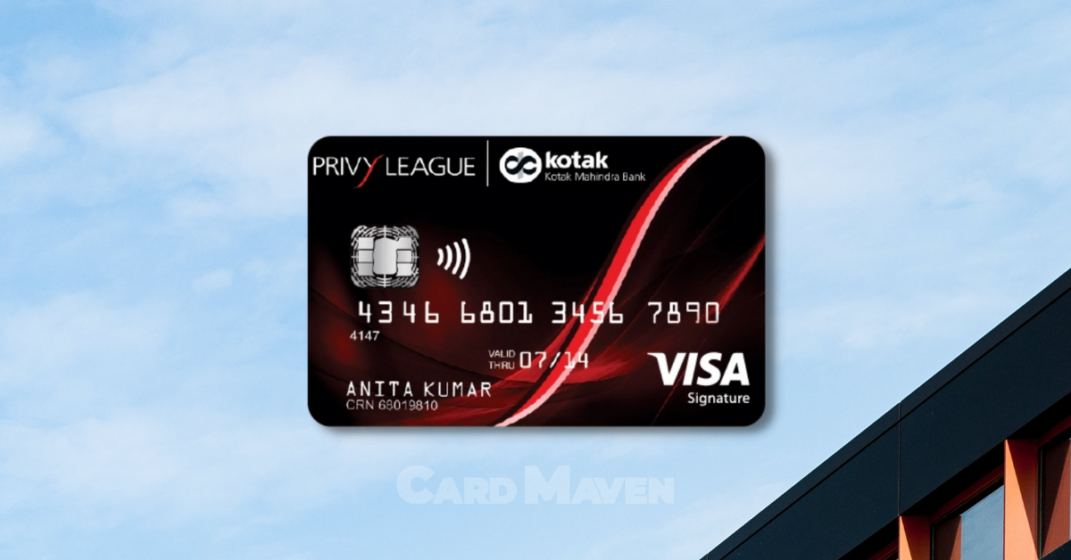Kotak Privy League Signature Credit Card Review