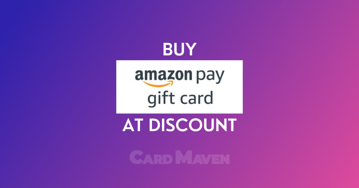 Buy Amazon Gift Cards at Discount