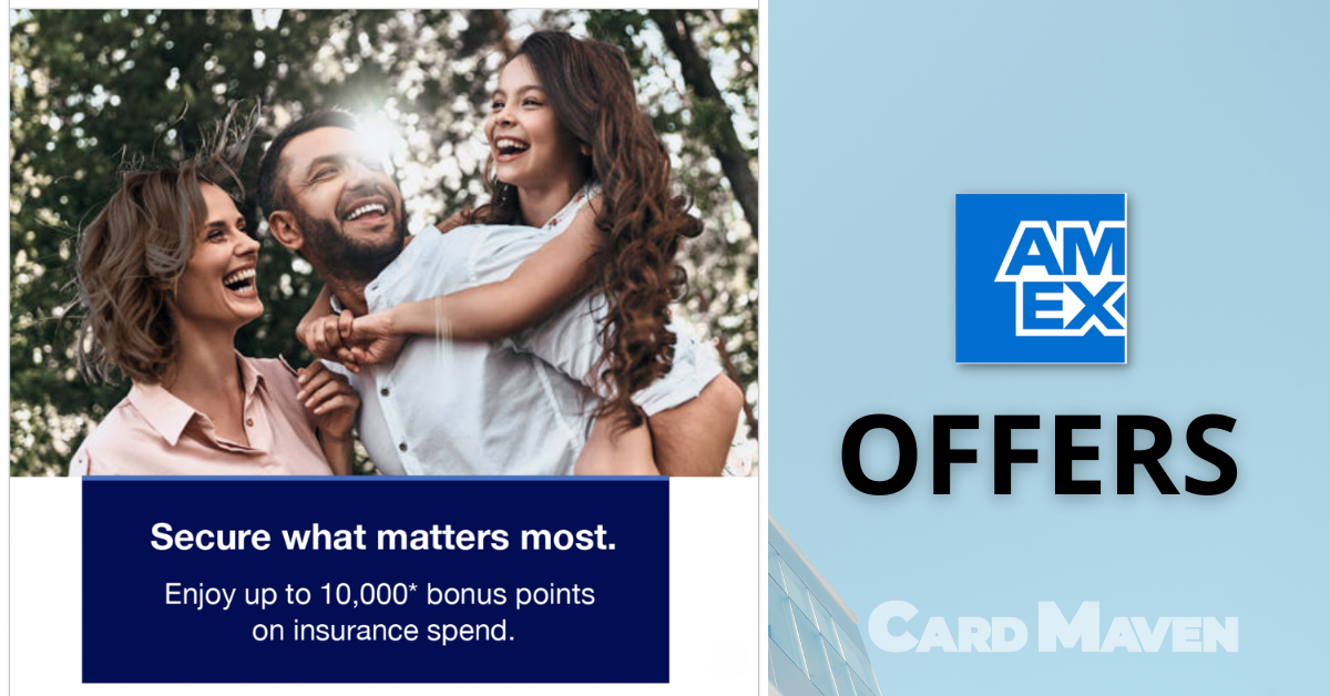American Express (Amex) Insurance Premium Payment Offer