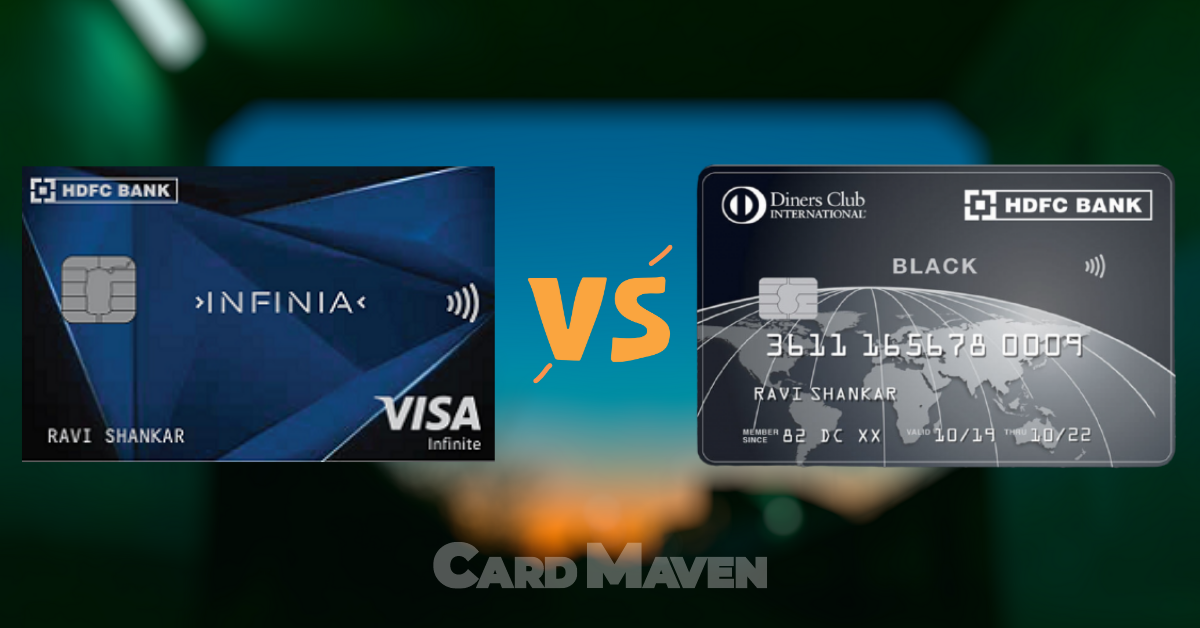 HDFC Bank Infinia vs Diners Club Black Credit Card