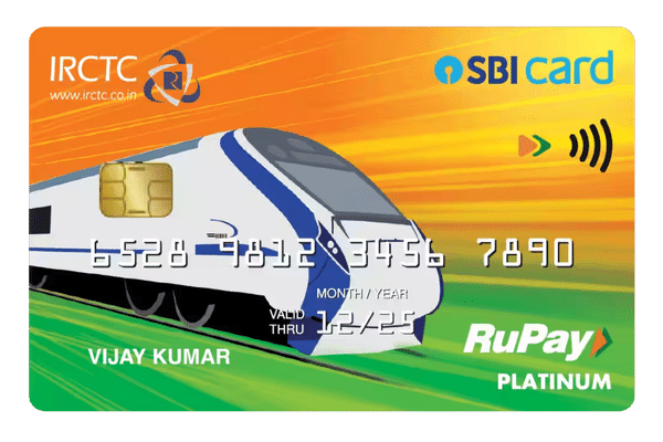 IRCTC SBI Platinum Credit Card