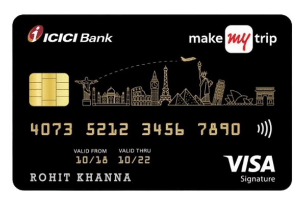 MakeMyTrip ICICI Bank Signature Credit Card
