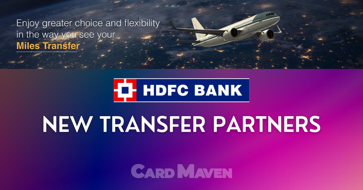 HDFC Bank New Transfer Partners