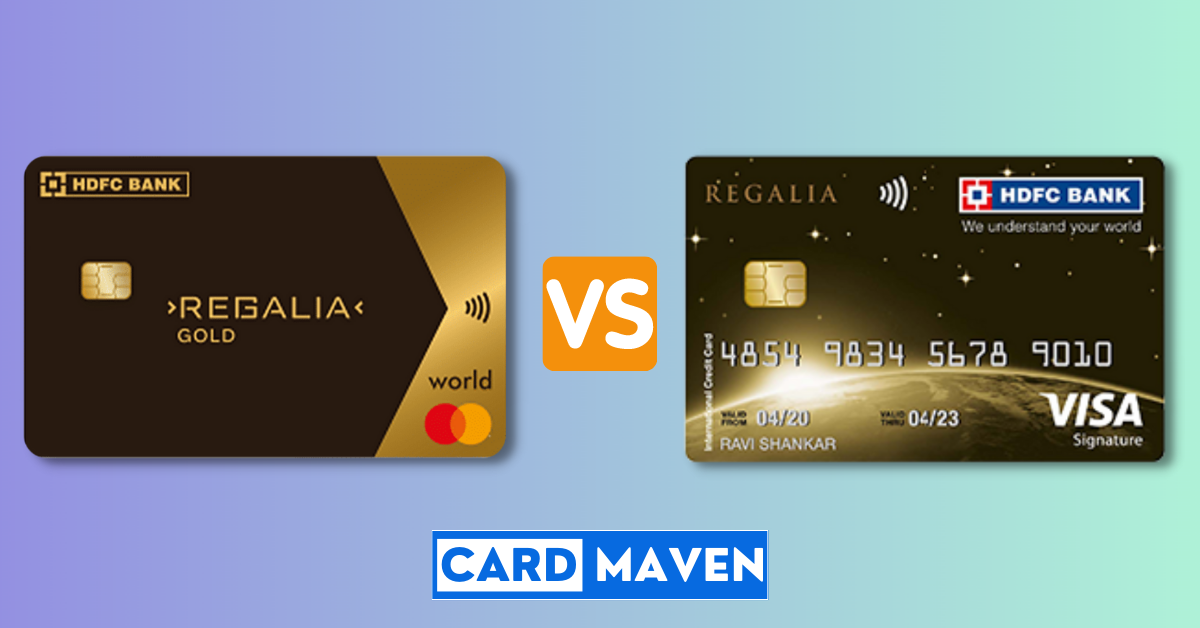 HDFC Bank Regalia vs Regalia Gold Credit Card