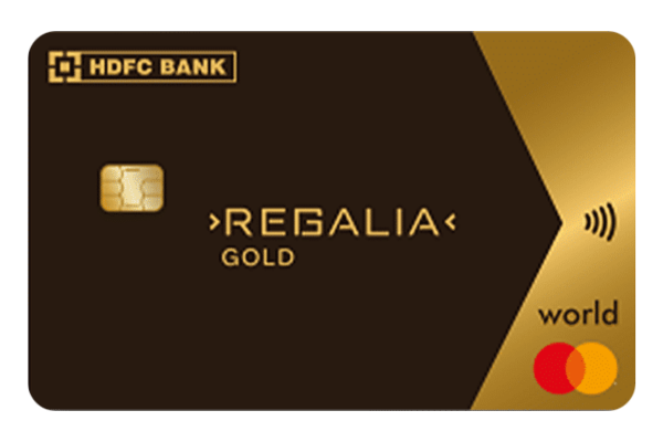 HDFC Bank Regalia Gold Credit Card - Best Credit Cards in India