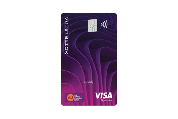 AU Bank Xcite Ultra Credit Card - Best Lifetime Free (LTF) Credit Cards