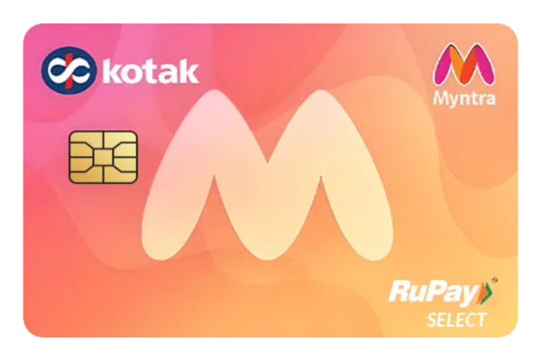 Myntra Kotak Credit Card - Best Rupay Credit Cards
