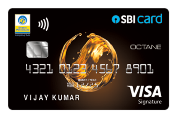 BPCL SBI Credit Card OCTANE - Best Credit Cards for Fuel