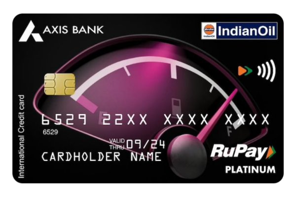 IndianOil Axis Bank Credit Card - Best Credit Cards for Fuel