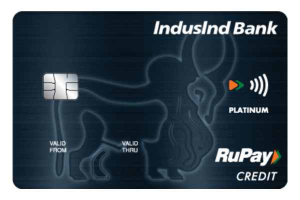 IndusInd Bank Platinum Rupay Credit Card IN