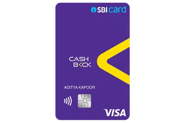 SBI Cashback Credit Card - Best Cashback Credit Cards in India
