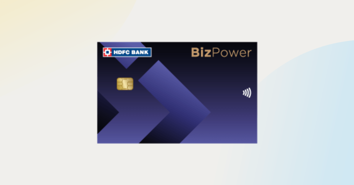 HDFC Bank Biz Power Credit Card